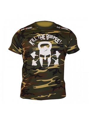 HO STILE T-Shirt Kill The Burpee 2.0 Camo taglia M