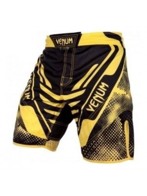 Venum Shorts Tech MMA Black/Yellow taglia M