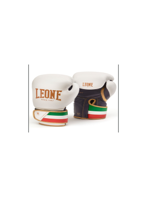 LEONE Guanti boxe italy 47 GN039 bianco