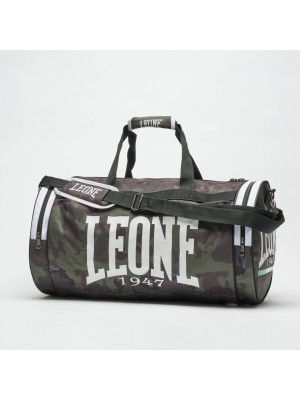 LEONE Borsone camouflage grigio AC906