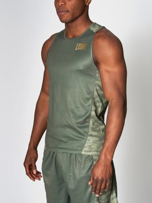 LEONE Canotta Boxe Extrema 3 verde L