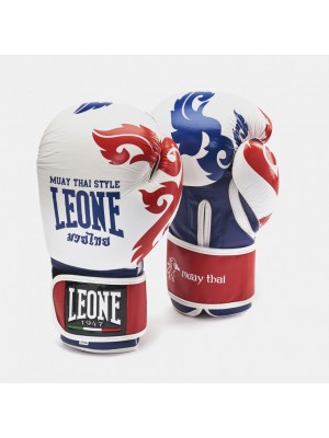 LEONE Guanti Muay Thai bianco 10 oz