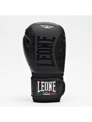 LEONE Guanti Boxe Maori nero 10oz