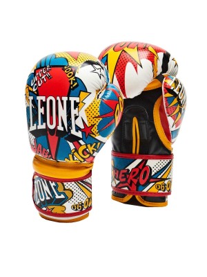 LEONE Guanti boxe JR Hero bianco 6 OZ