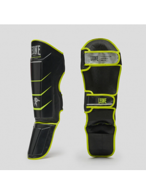 LEONE Paratibia revo fluo nero\giallo L\XL