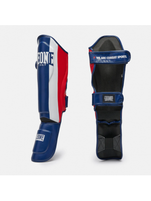 LEONE Paratibia Color Block blu L\XL