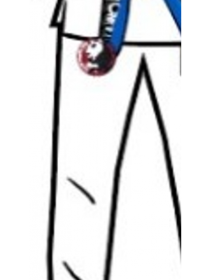 LOTTATORI Patch piccola (pantalone BJJ)