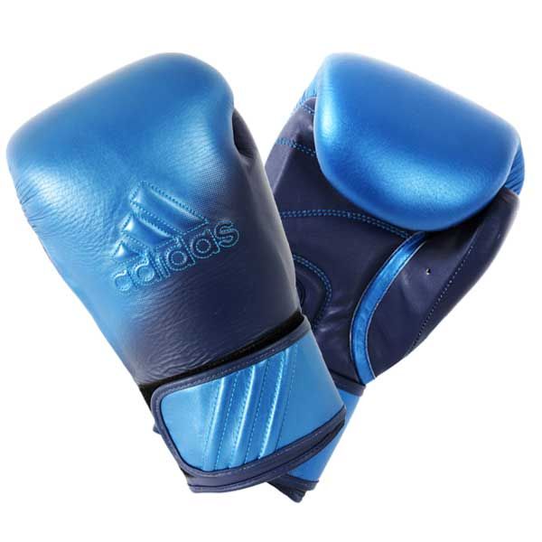 ADIDAS GUANTONI SPEED 300 3D BLU IN PELLE 10OZ