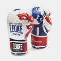 LEONE GUANTI MUAY THAI BIANCO 14 OZ