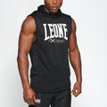LEONE SMANICATO LOGO ABX110 NERO
