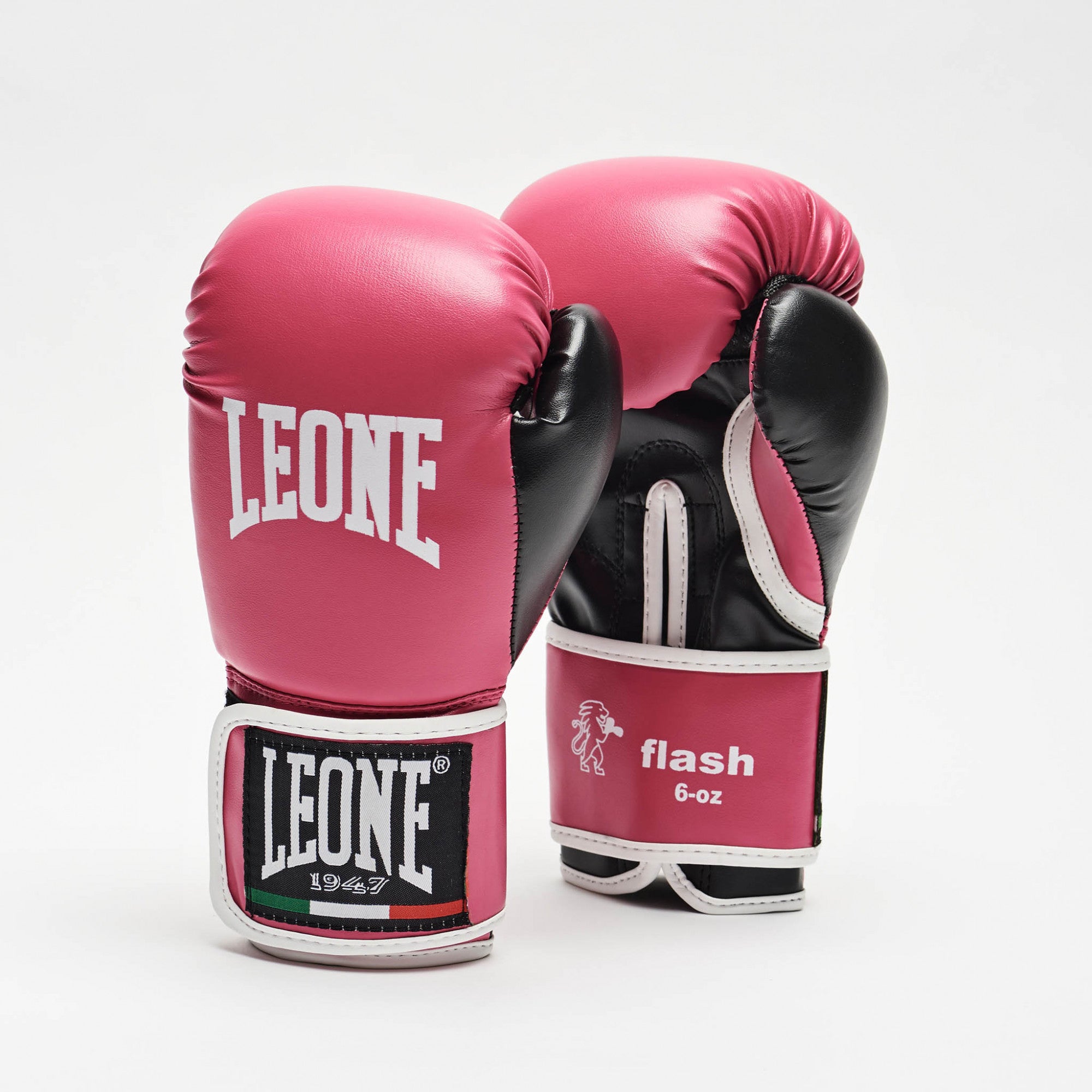 LEONE GUANTI BOXE FLASH JUNIOR FUXIA 6OZ