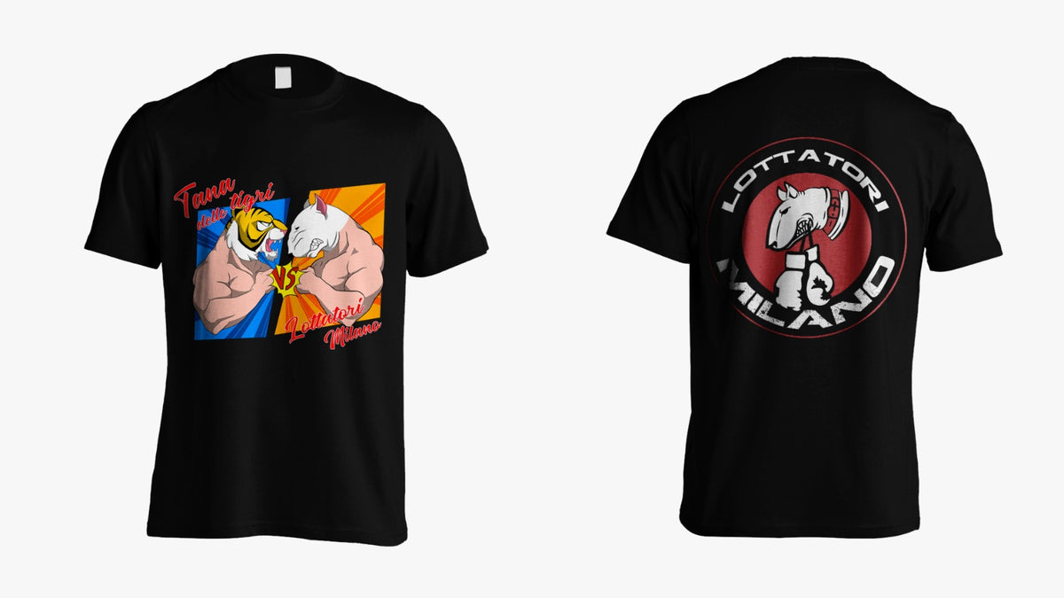 LOTTATORI T-SHIRT MOD. TIGRE