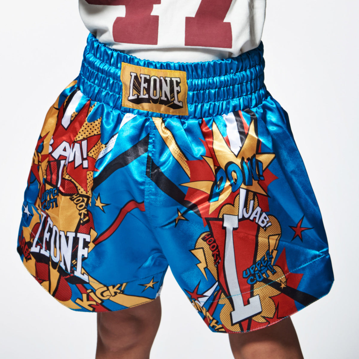 LEONE PANTA THAI JR HERO AZZURRO
