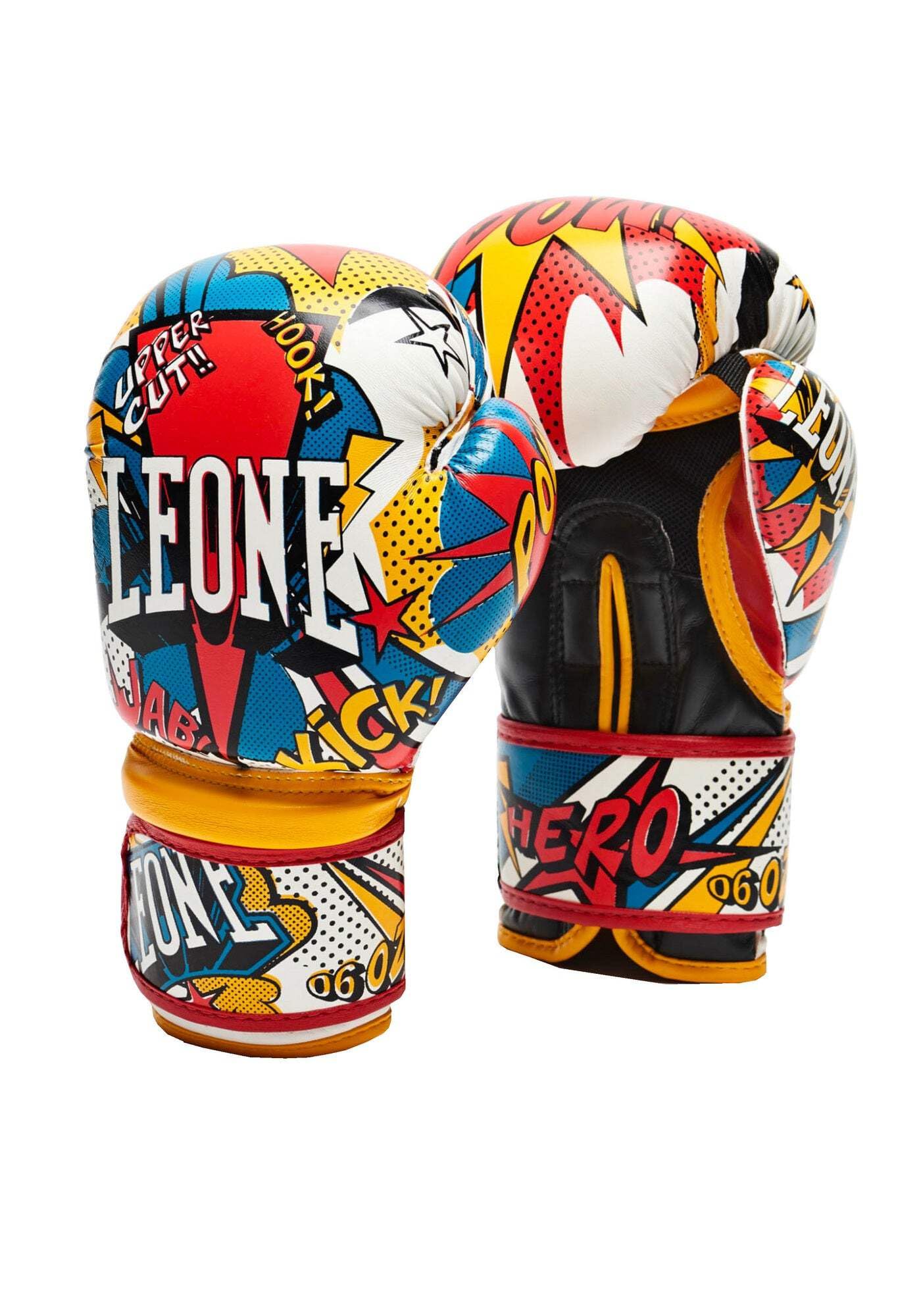 LEONE GUANTI BOXE JR HERO BIANCO 6 OZ